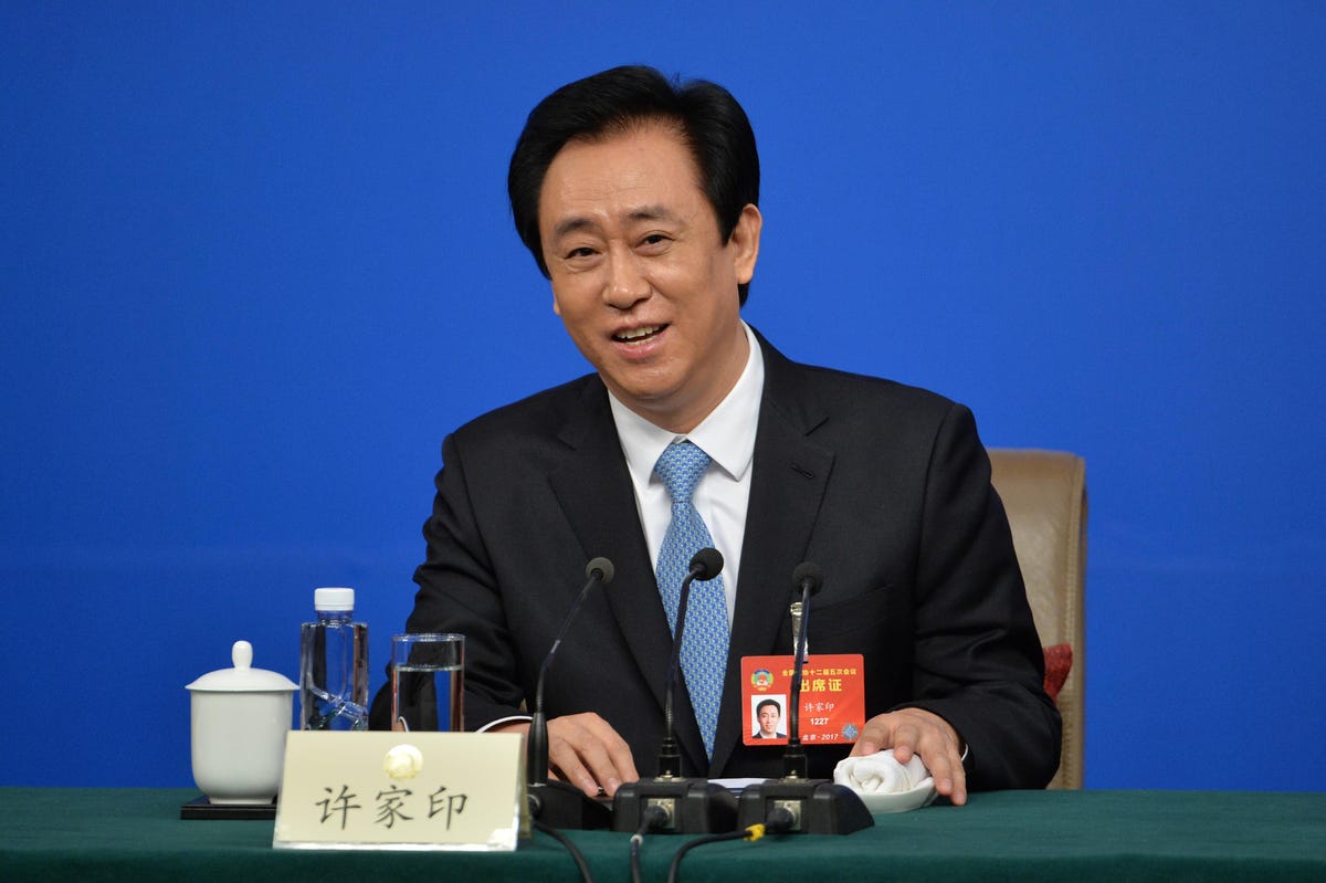 Evergrande Chairman Hui Ka Yan Has Been Paid  Billion In Cash While Property Developer Piled On Debt