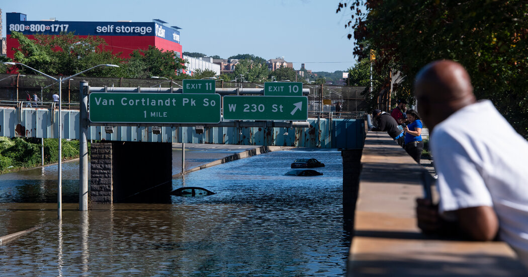 Ida Floods New York Area