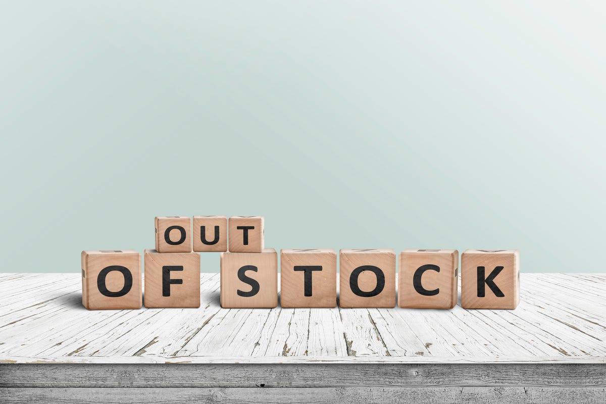 Customer Research Gets Tricky As “Out Of Stock” Notices Proliferate