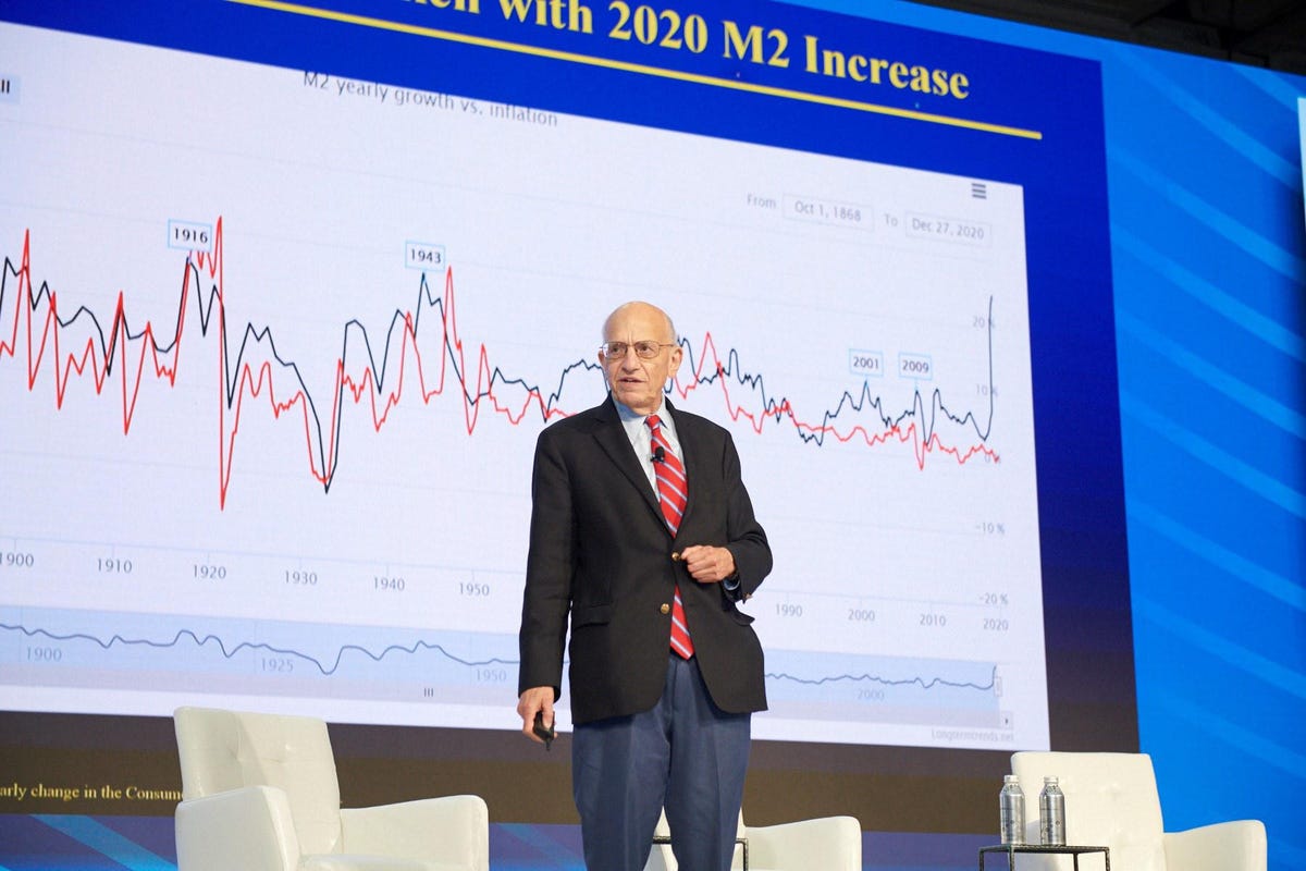 Inflation Alert: Expect Prices To Climb 25% Says Wharton’s Jeremy Siegel