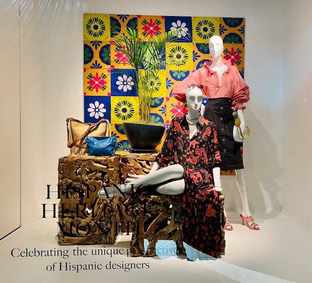 Neiman Marcus Highlights Hispanic And Latino Designers With New Window Displays