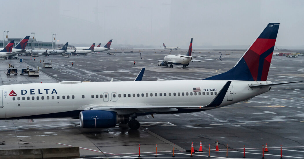 Delta Air Lines updates its Covid-19 policies after the C.D.C.’s new guidance.