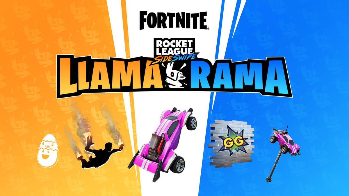 ‘Fortnite’ X ‘Rocket League Sideswipe’ Llama-Rama Challenges And Free Rewards