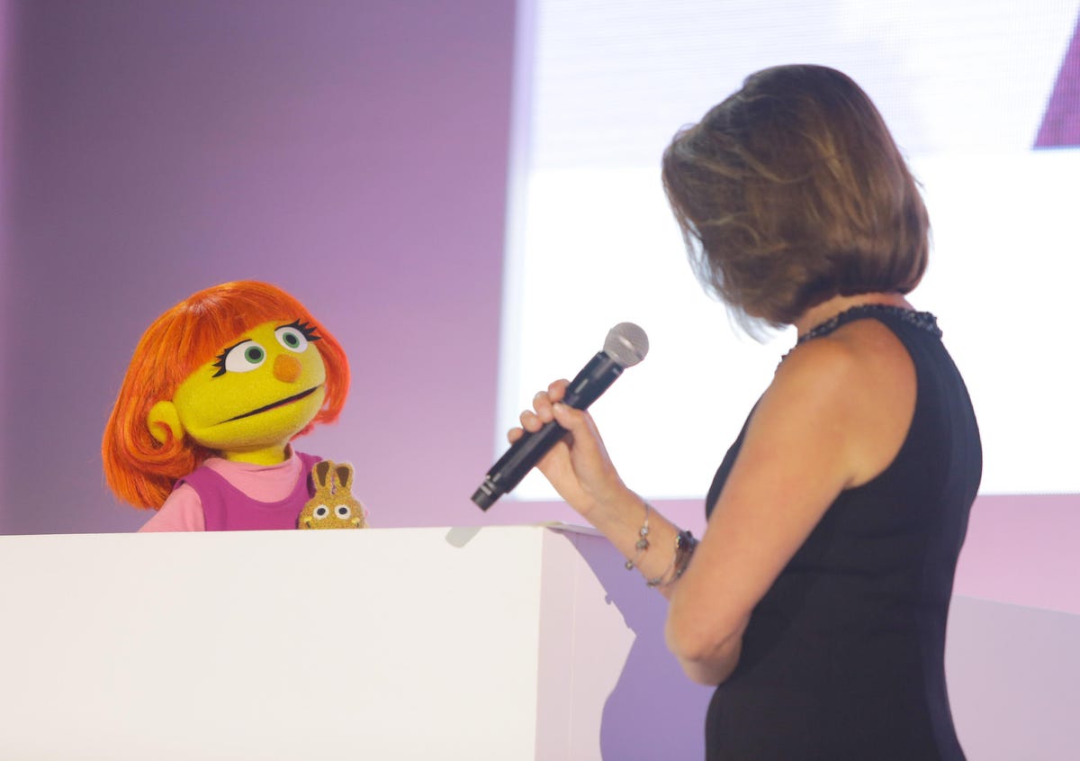 How Sesame Workshop And The Julia Muppet Are Supporting Autism Children