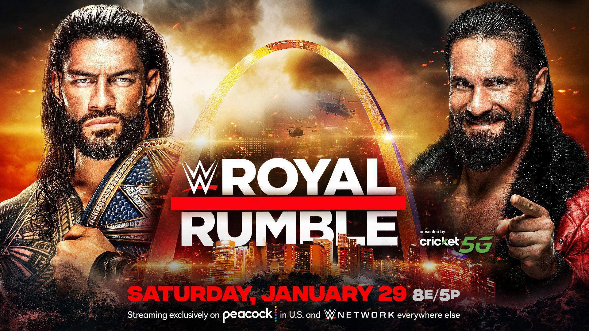 WWE Royal Rumble 2022 Results: Roman Reigns Disqualified Against Seth Rollins