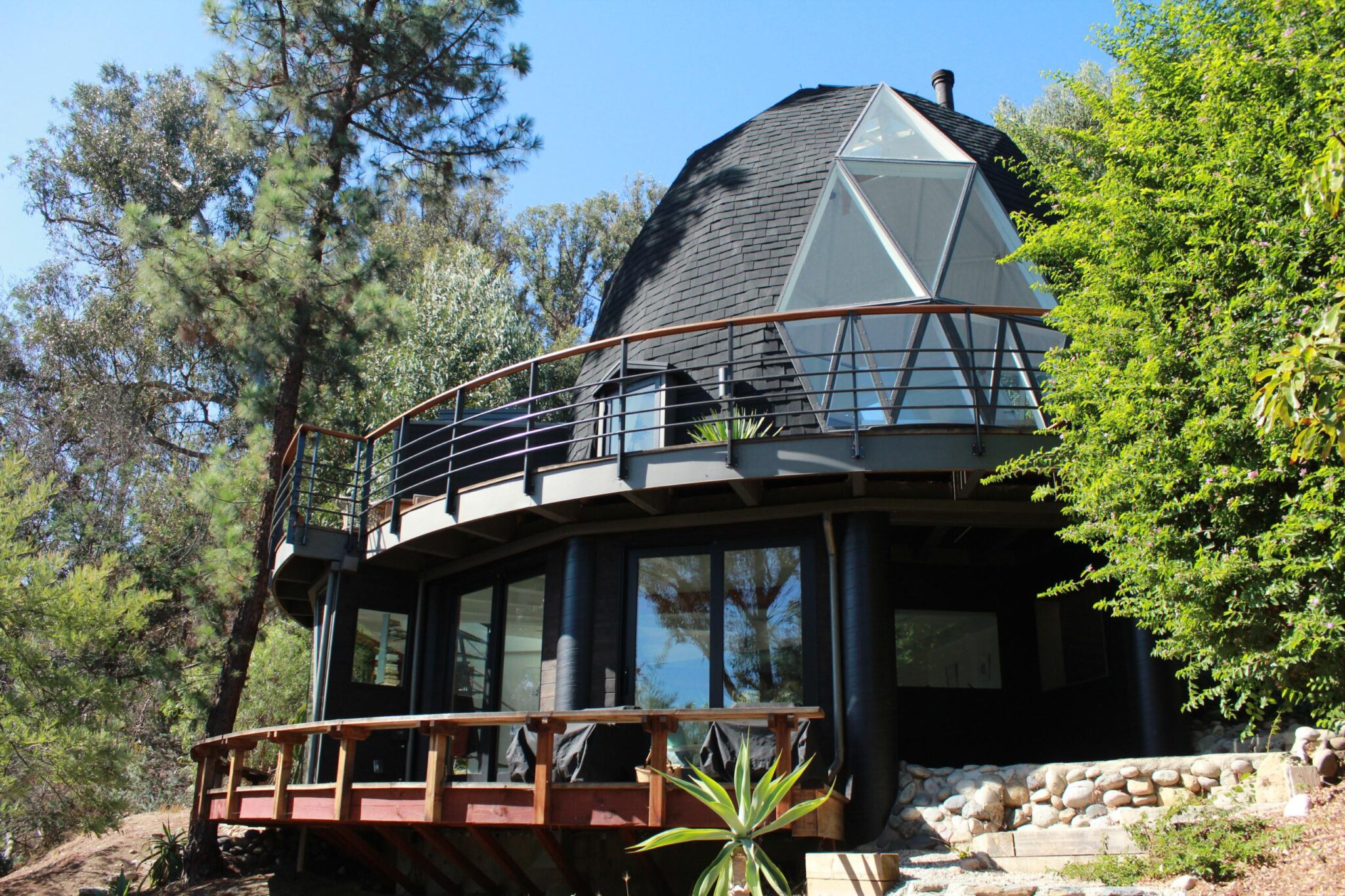 A Celebrity Hatmaker Provides A Magical Tour Through His Topanga Canyon Geodesic Dome Home