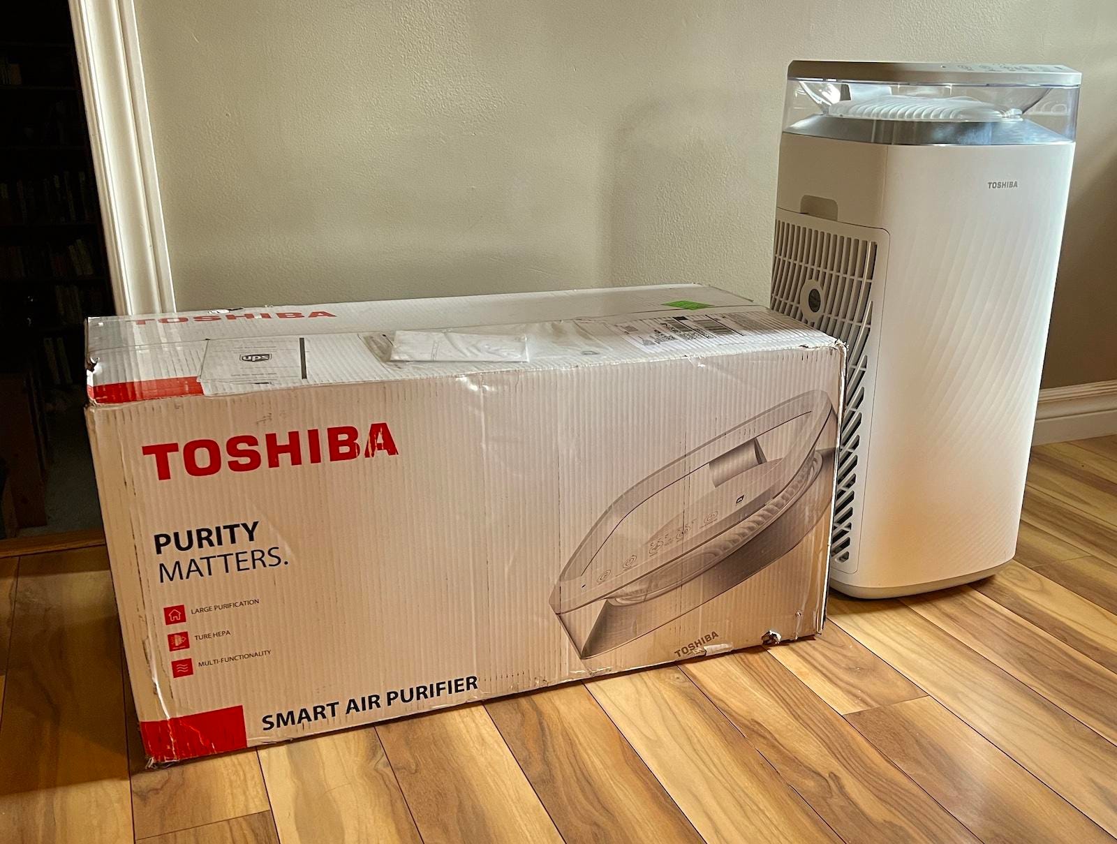 Review: Toshiba CAF-Z85US(W) Smart Air Purifier For Large Rooms