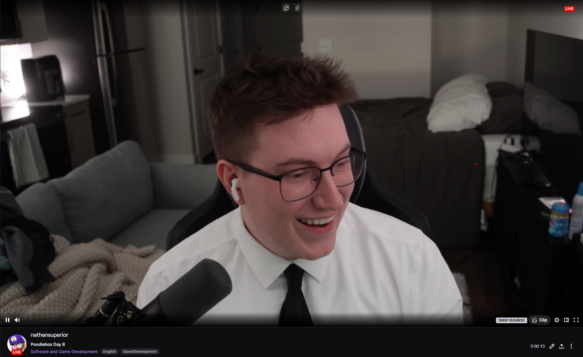 Nathan Dickson Finishes 24-Hour Charity Game Dev Stream in Support of Gamers Outreach Foundation